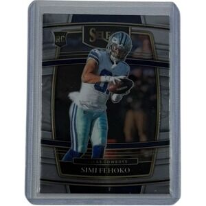 Simi Fehoko 2021 Panini Select #83 RC Concourse Cowboys
